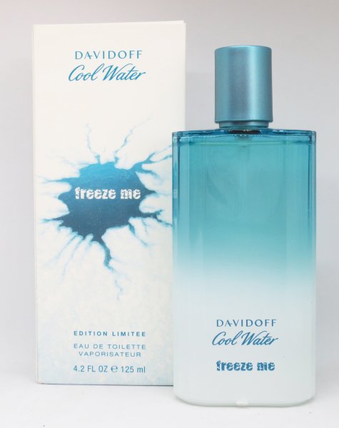 Davidoff- Cool Water freeze me Limited Edition Eau de Toilette Spray 125 ml-Neu- OvP-